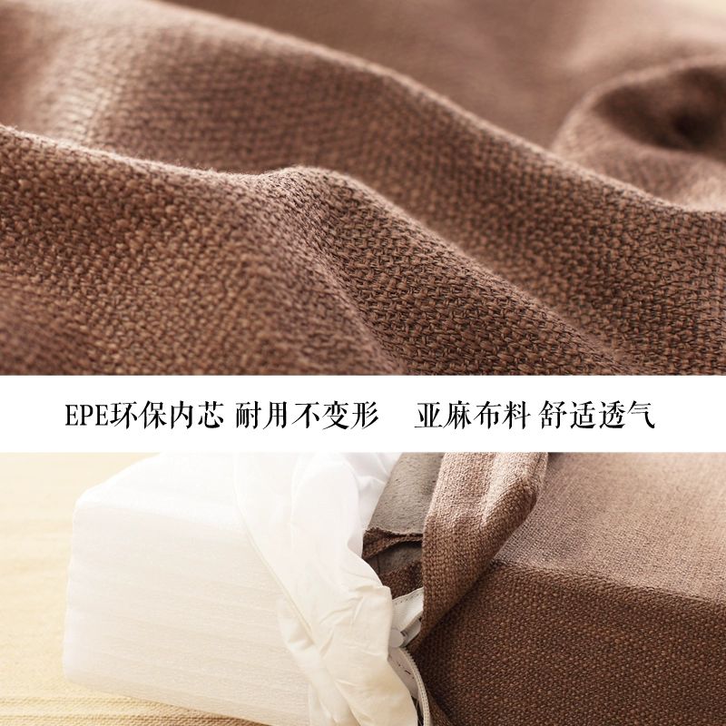 높은방석 키높이 방석 거실 운전 자동차 성인 컴퓨터 커피색 - 상세 이미지 5