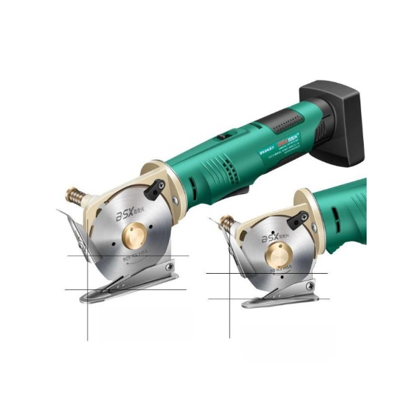 패브릭마스터 의류 재단가위 원형 절단기 가죽 커터 전동 재단기 70형 2000mAh - 상품 이미지