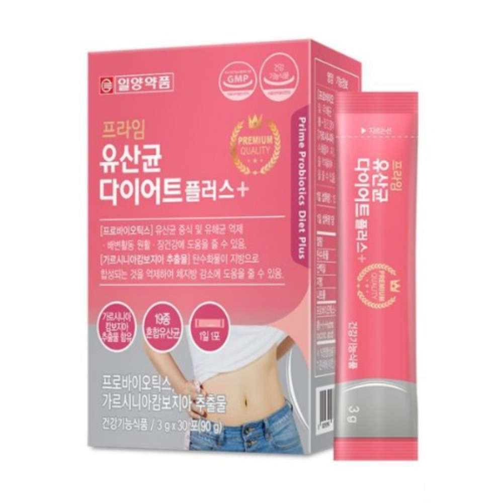 일양약품 프라임 유산균 다이어트 자주 부스터 핏 약1개월 30포, 5개 - 상세 이미지 2