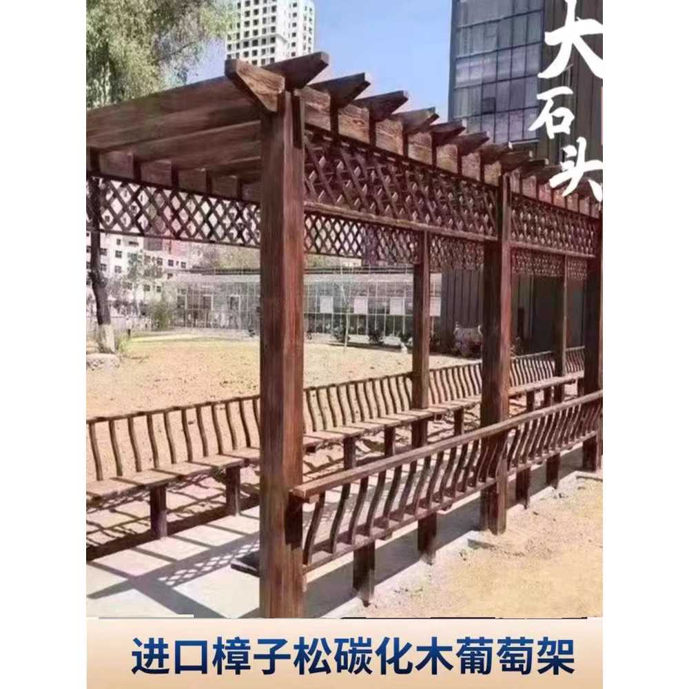 조립식 파고라 DIY 가제보 프레임 옥상 기둥 우드 2x2x2m 벽면 2x2x2m (8.5x8.5 기둥) - 상세 이미지 3