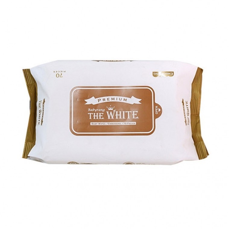 프리미엄 베비랑 더 화이트 물티슈 70매 아기물티슈 베이비물티슈 유아물티슈