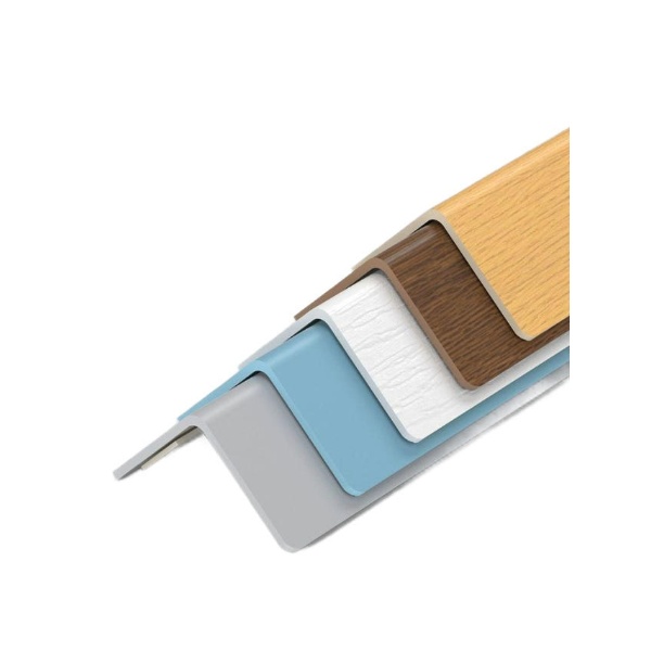 보호 PVC 가장자리 충돌 도장용 모서리몰딩 쫄대 굽도리 광택 있는 윤기 나는 화이트 2cm - 상품 이미지