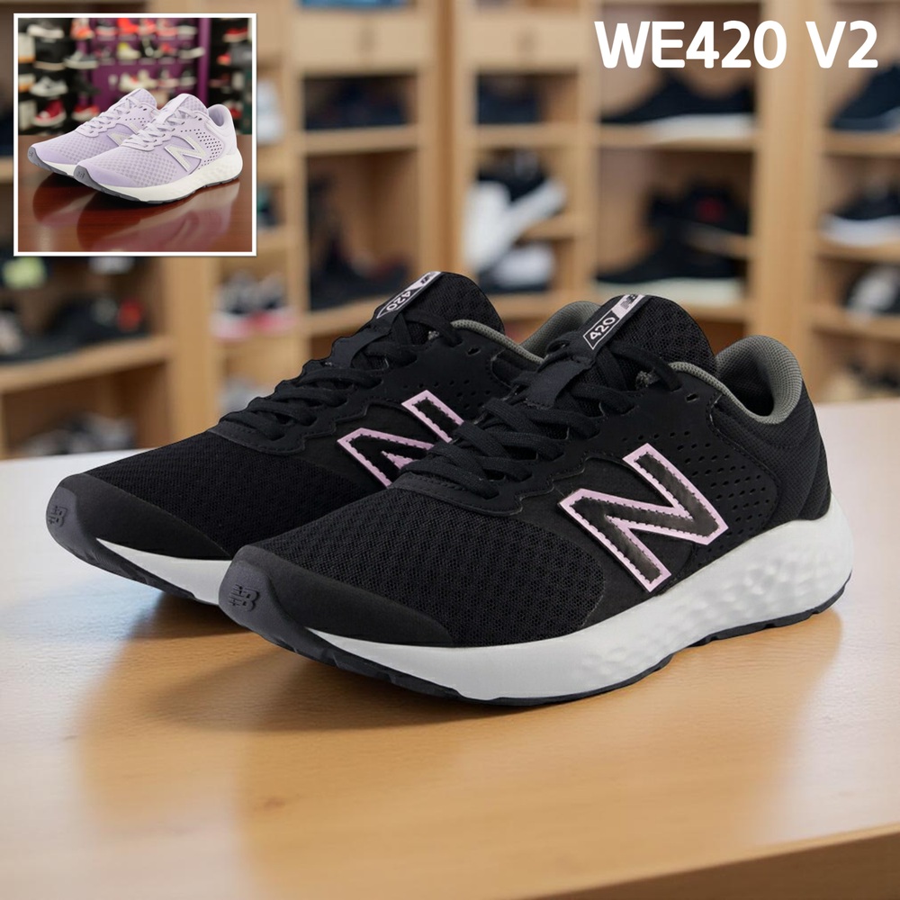 뉴발란스 E420 V2 2E 여성 런닝화 조깅 운동화 WE4202E - 메인 이미지