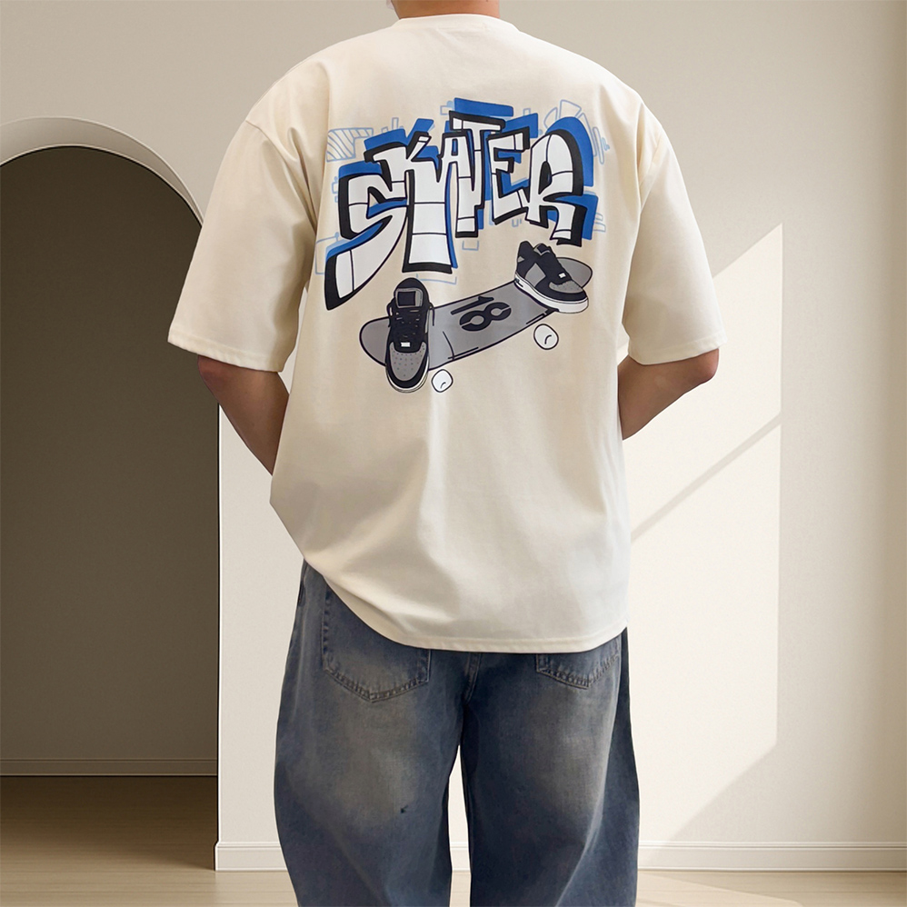 커플반팔티 냉감티셔츠 기능성반팔 분또 - 상세 이미지 3