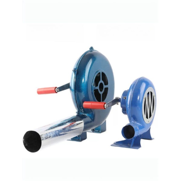 휴대용 캠핑 화로대 송풍기 80w 수동 풍로 바베큐 블로어 플라스틱 기어 80W - 상품 이미지
