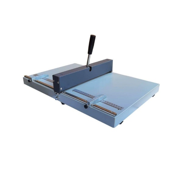 최신 인쇄소 H351 신형 자동 종이제본도구 전단지 문서 접지기 스탬프 기계 - 상품 이미지