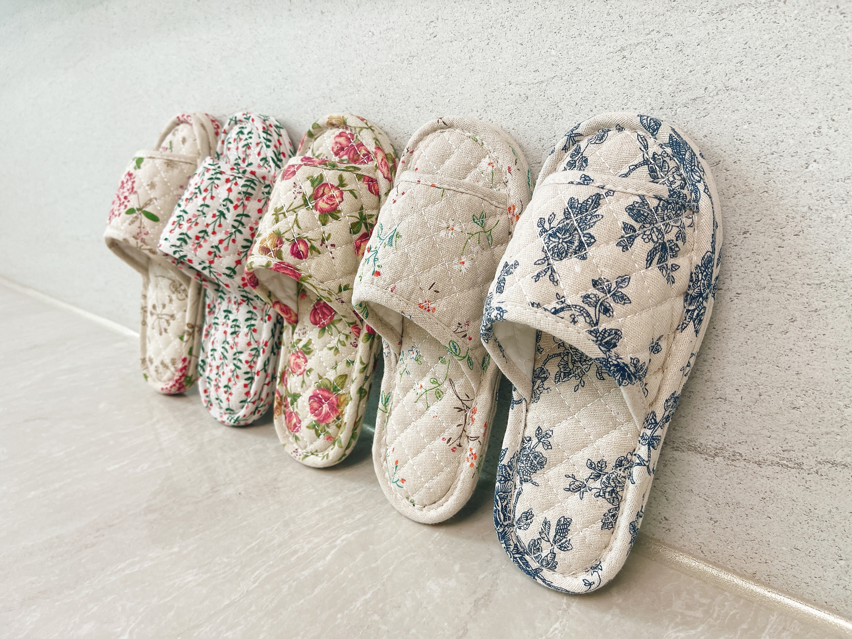 거실화 3중 쿠션 층간소음 거실 실내화 면 실내 슬리퍼