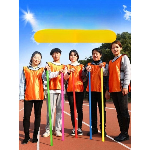 재미있는 막대 돌기 게임 레크레이션 회사 야외 워크샵 야유회 소형 80CM 5개 - 상품 이미지