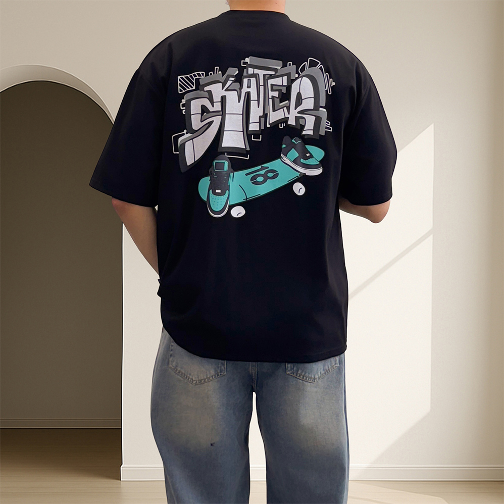 커플반팔티 냉감티셔츠 기능성반팔 분또 - 상세 이미지 4