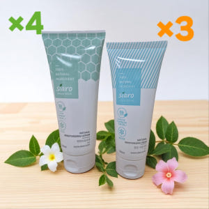 시아로 천연 모이스처라이저 보습로션 140ml 4개 수분크림 100ml ... 솔직 후기 | 피부 타입별 분석 - 상품 이미지 1