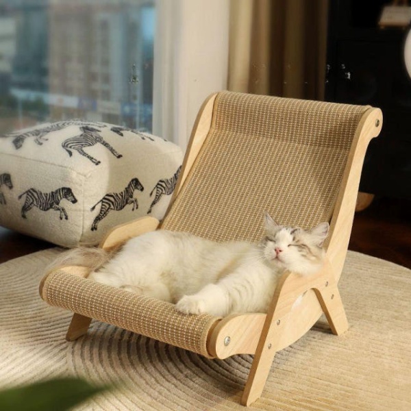 고양이 스크래쳐 소파 침대 냥이 반려묘 스크래치 보드 의자 기본형 - 상품 이미지