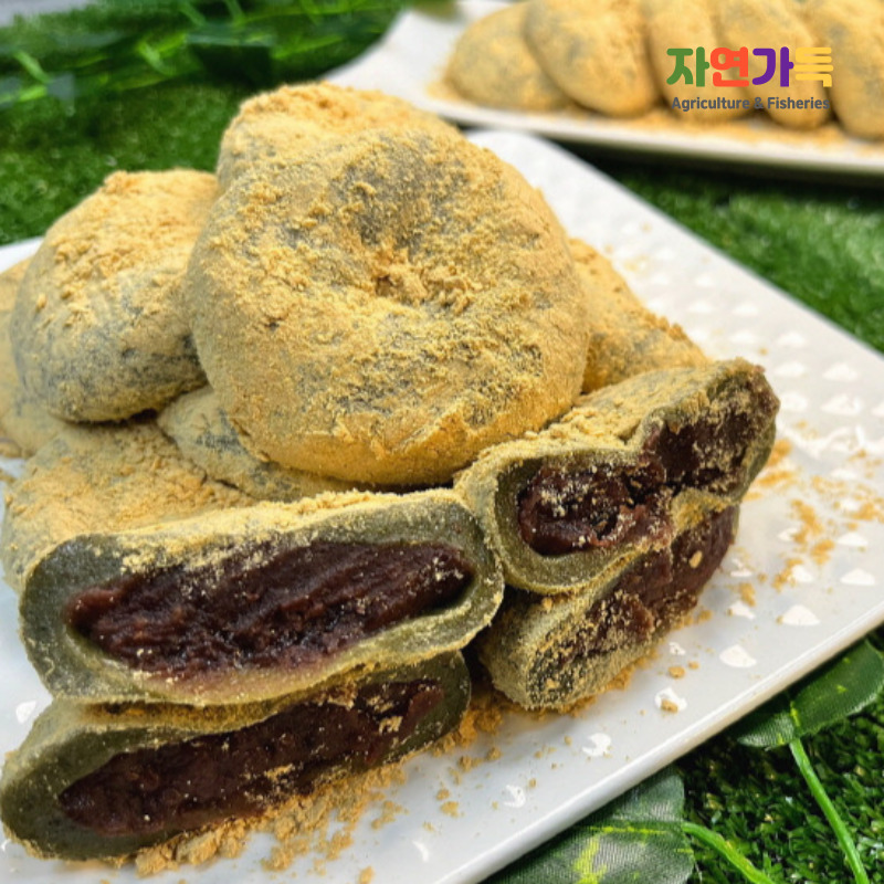 자연가득 프리미엄 콩 쑥개떡 20개 - 상품 이미지