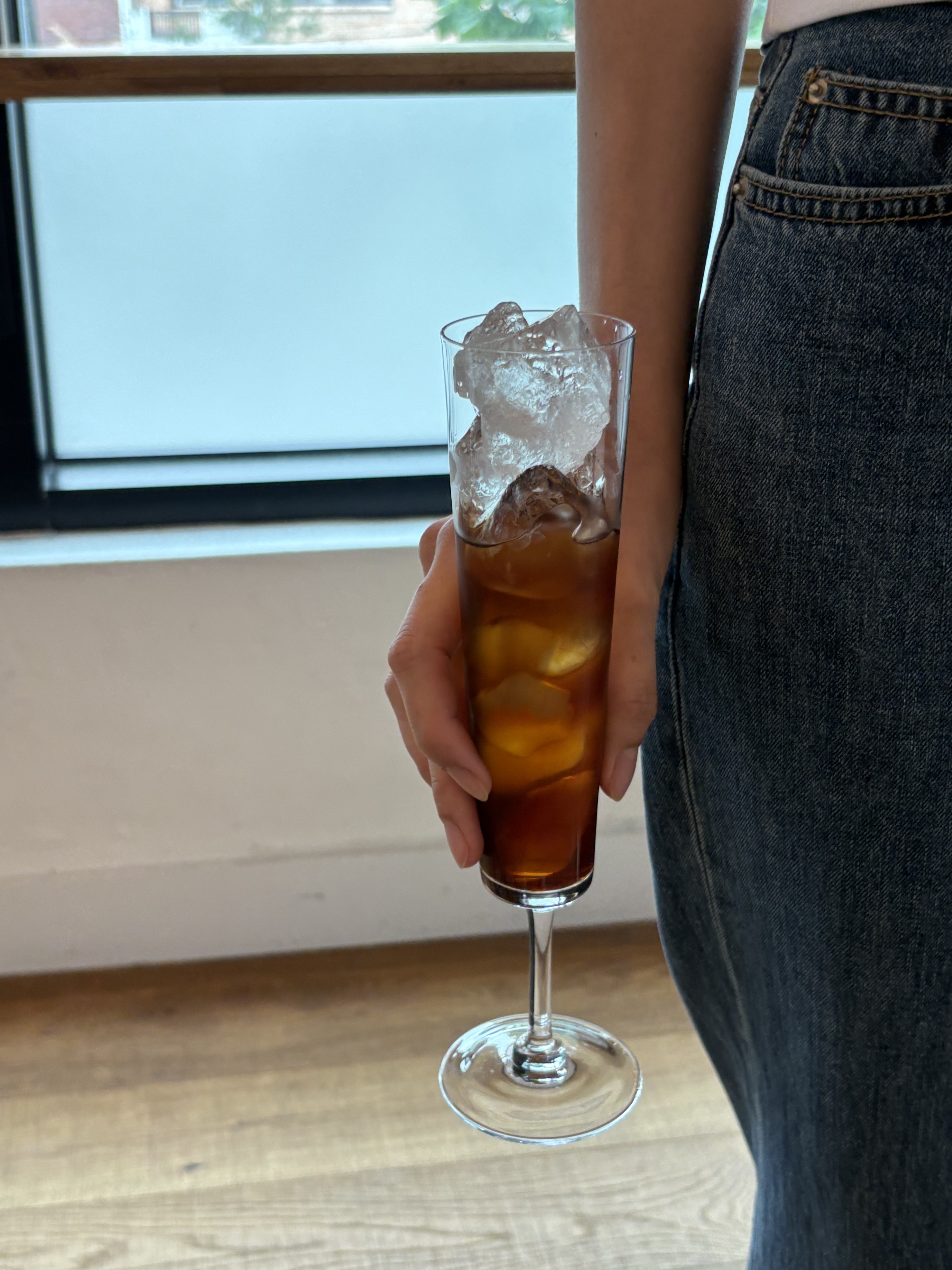 롭 칵테일잔 250ml 하이볼잔 크리스탈 샴페인 글라스 - 상세 이미지 2