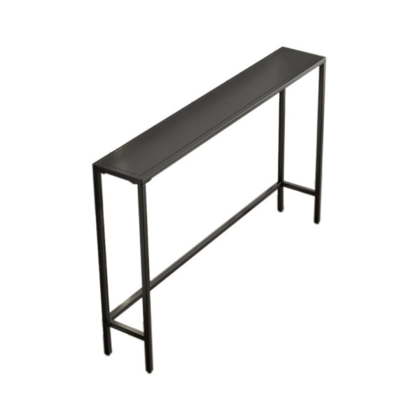 모던 슬림 콘솔 좁은 복도장 틈새 탁자 100cmx너비 15cm 75cm 블랙 - 상품 이미지