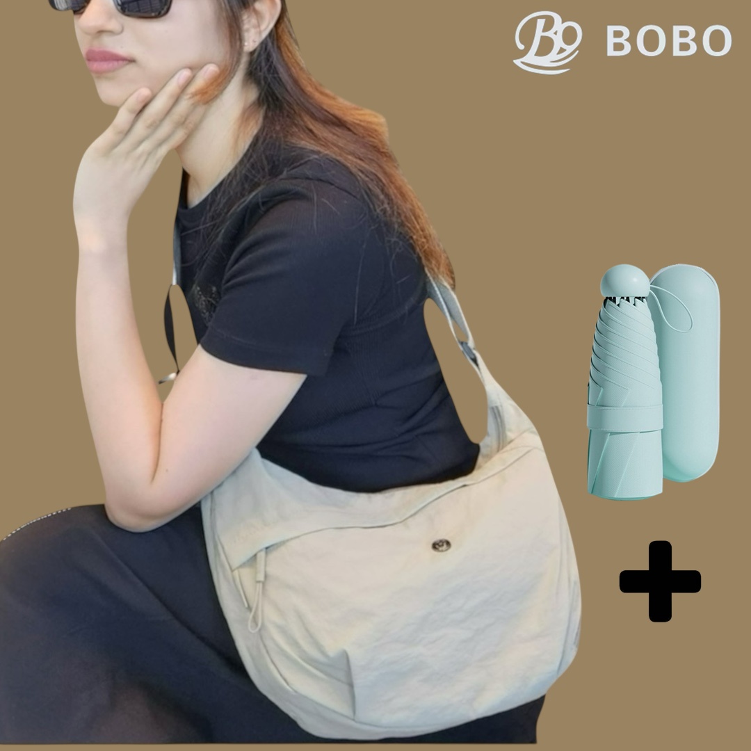 BOBO 유럽여행용 크로스백 도난방지 슬링백 RFID차단 소매치기방지 일본 가방 B6308 상품 이미지