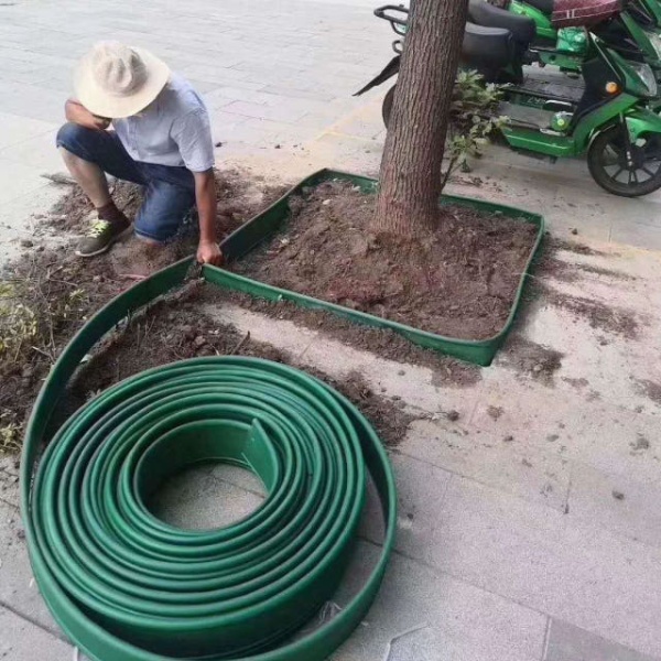 정원 경계 플라스틱 가든 잔디격리벨트 원예 화단 S급 그린 10cm 폭 10m - 상품 이미지
