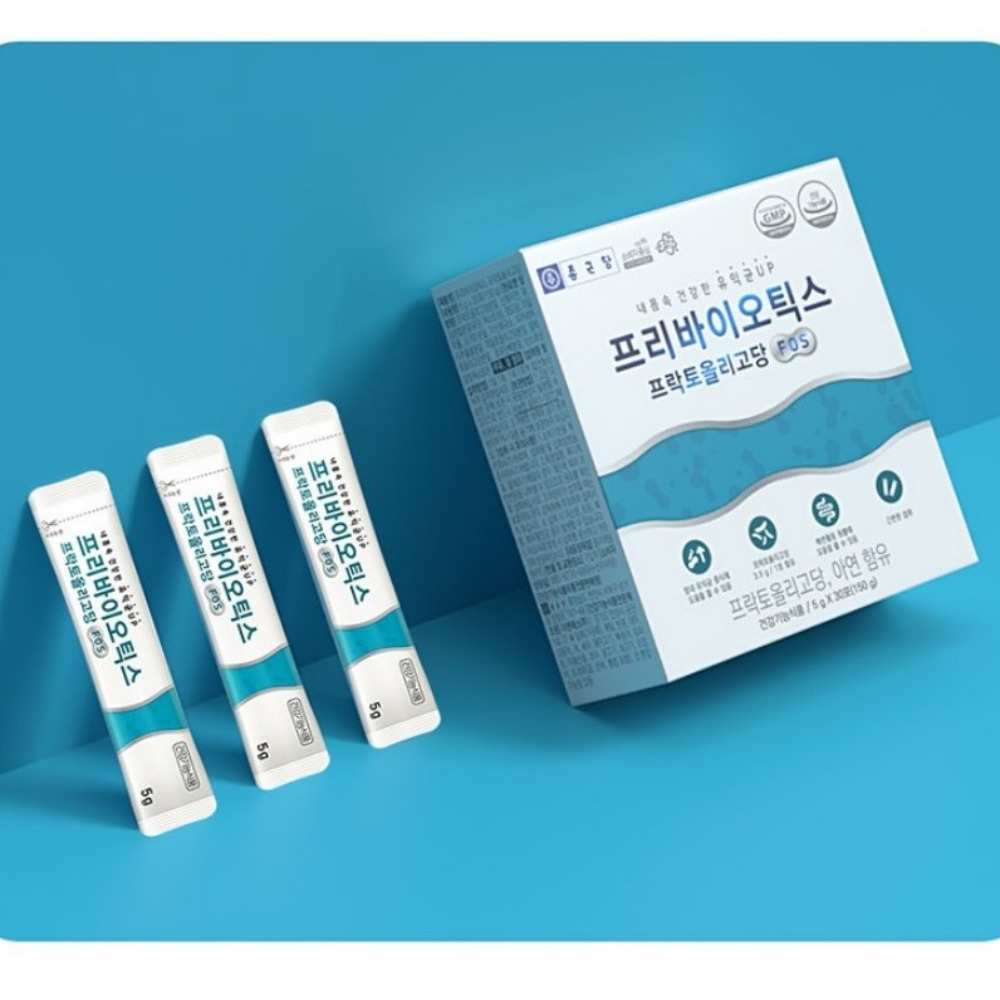 종근당 프리바이오틱스 프락토올리고당 유산균 먹이 분말 배변활동 약1개월 30포, 5개 - 상세 이미지 5