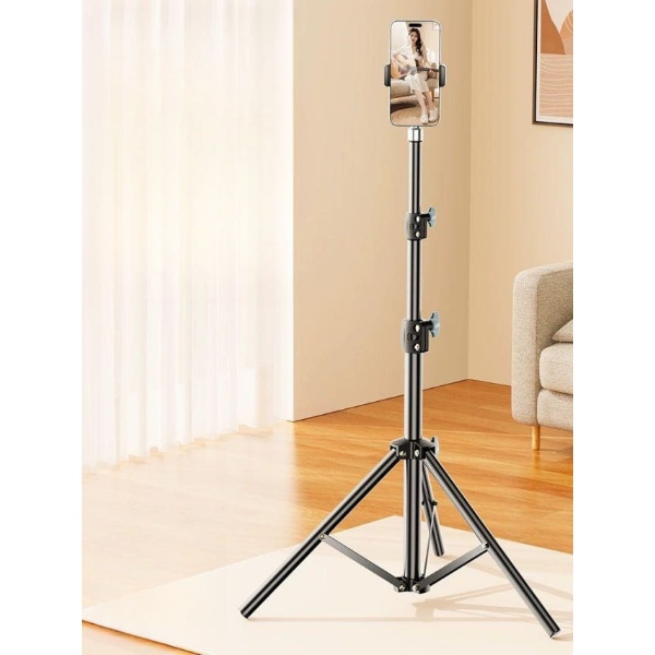 스마트폰 라이브 촬영용 60cm 강화합금 카메라 삼각대 바퀴달린삼각대 위치수납가방 - 상품 이미지