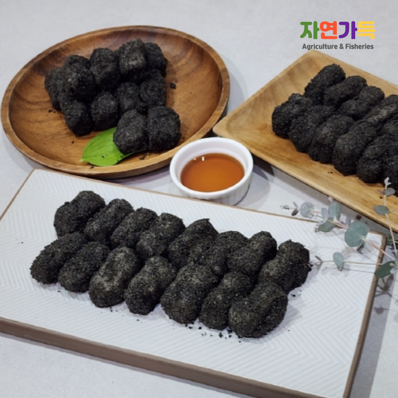 자연가득 할매 흑임자 인절미 40개 - 상품 이미지