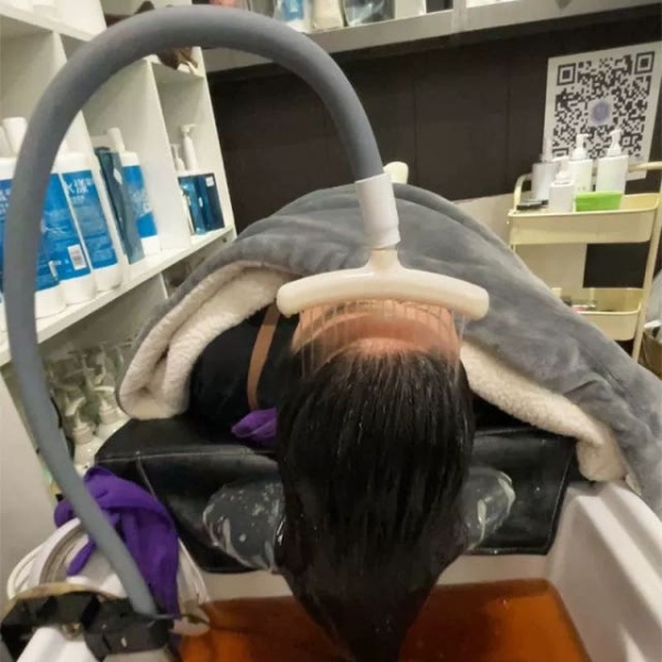 최신식 샴푸대 헤어샵 마사지 물순환 미용실샤워기 - 상품 이미지