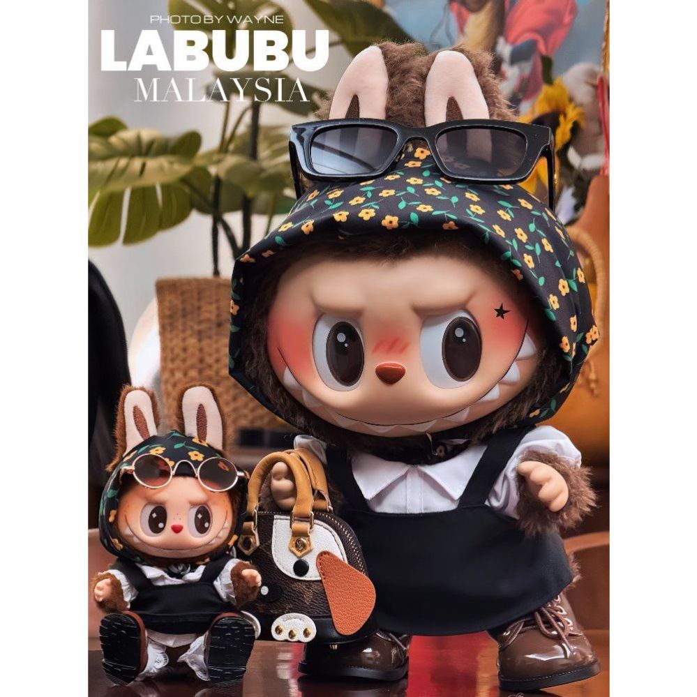 라부부 3세대 2세대 1세대 인형 꾸미기 의류 펜던트 유니버설 스커트 세트 두건 - 상세 이미지 3
