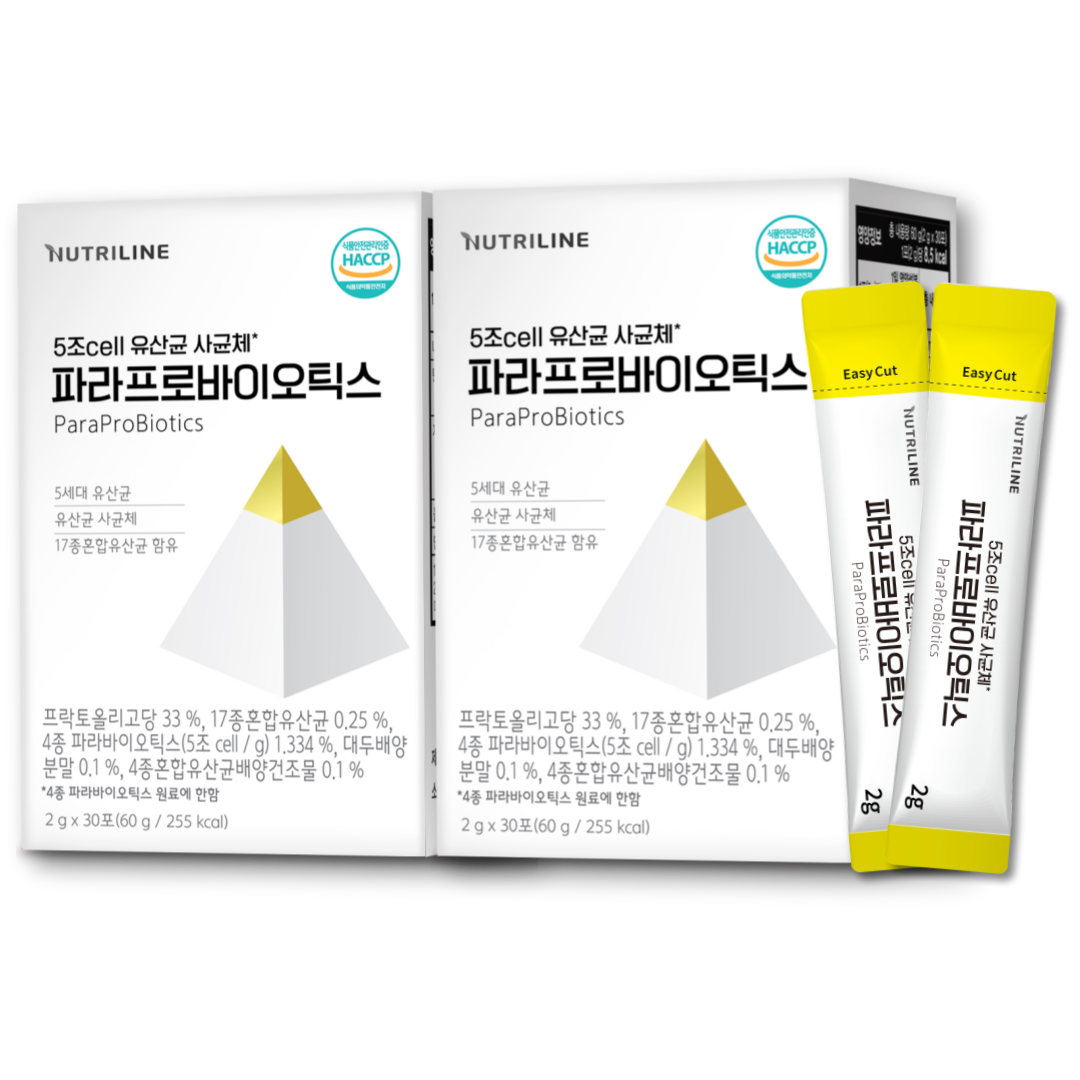5세대 4조 사균체 유산균 파라프로바이오틱스 30포, 2개 - 상품 이미지