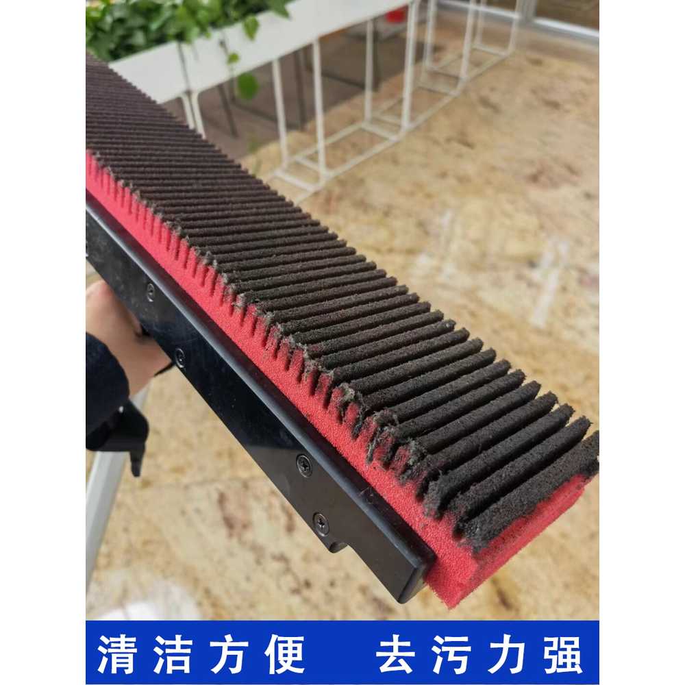 청소 솔 에스컬레이터 전동 쇼핑몰 공항 특수 브러쉬 60cm V자 - 상세 이미지 5