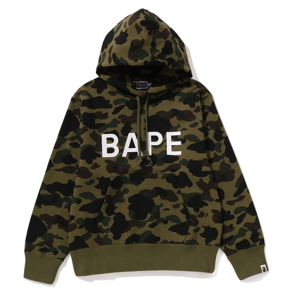 베이프 우먼즈 후드집업 1ST CAMO PULLOVER HOODIE 1L80-214-007 - 상세 이미지 3