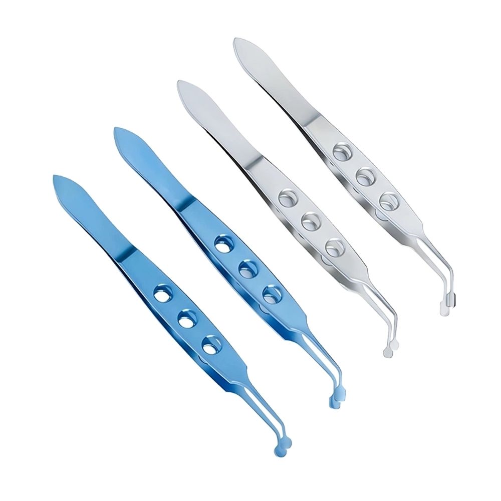 스퀴징 포셉 핀셋 귀지 메스대 샘 실습 가위 A. 스테인레스 스틸 사각형 헤드 3X4mm 이미지 6