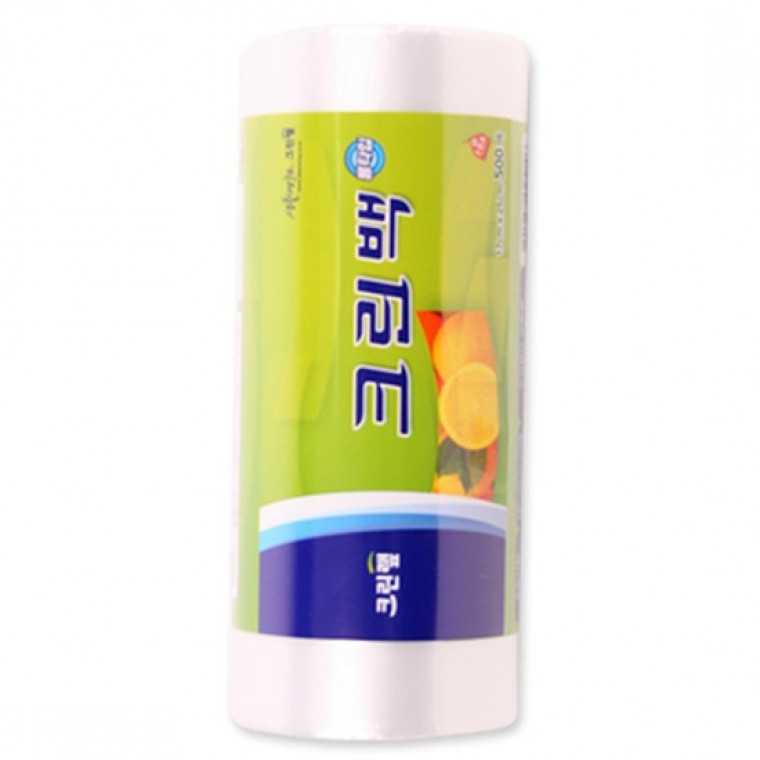 크린랩 롤타입 크린백500매 17cmX25cm 음식봉투 일회용봉투 주방봉투 - 메인 이미지