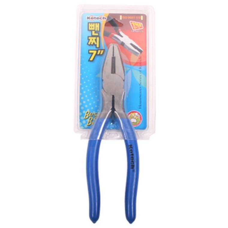 뺀찌7인치 K-7307 55x180mm 밴찌 니퍼 뺀치 - 상품 이미지