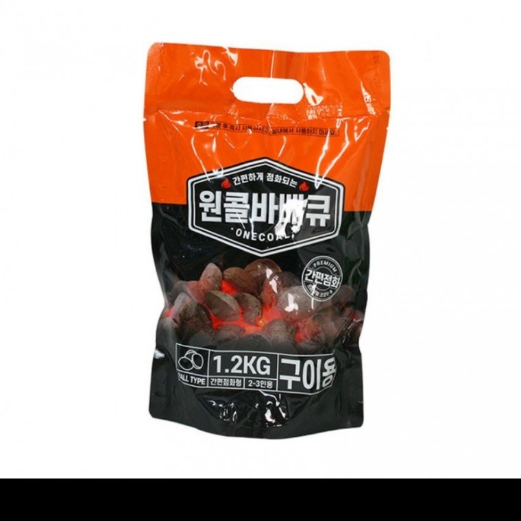 원콜 바베큐 구이용1.2kg 고기 캠핑용 직화 - 메인 이미지