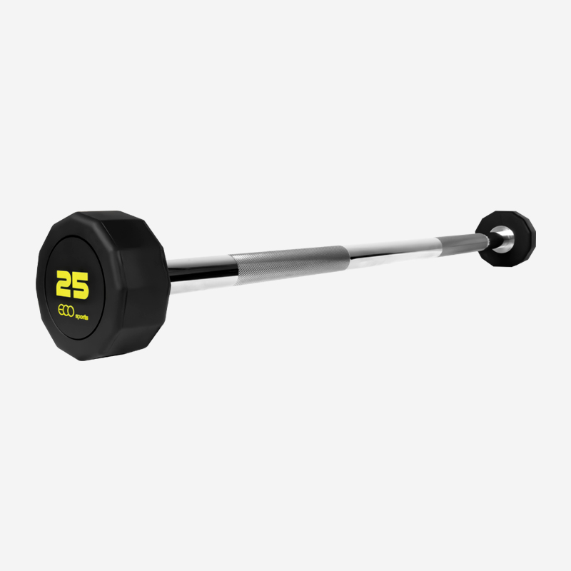 에코스포츠 12각 고정식 고정 바벨 세트 NEW직선바 25kg, 1개 - 메인 이미지