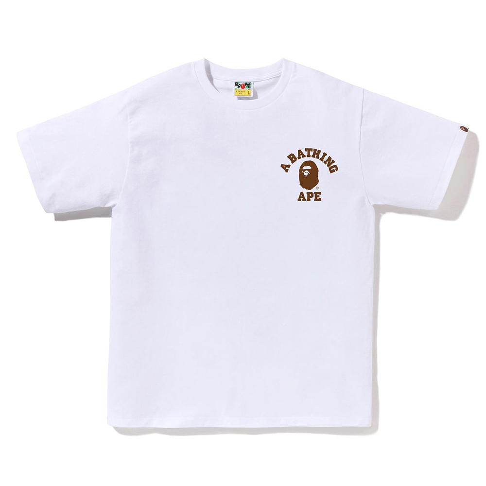 베이프 반팔티 1ST CAMO COLLEGE ATS TEE 1L80-110-014 - 상세 이미지 3