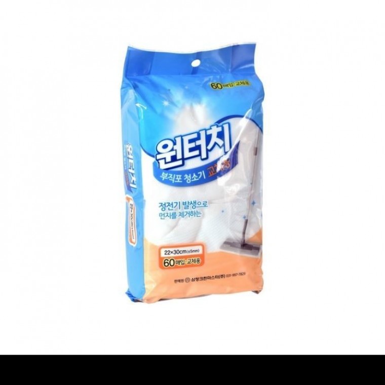 원터치부직포청소기 리필 먼지제거 교체용 밀대 - 메인 이미지