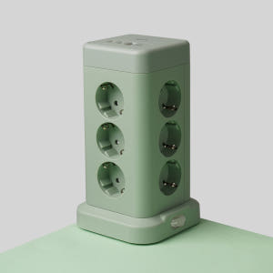 지클릭커 타워 12구 고용량 4000W USB 출력 멀티탭 NP712PD... 실사용 후기 | 효과 있을까? - 상품 이미지 1