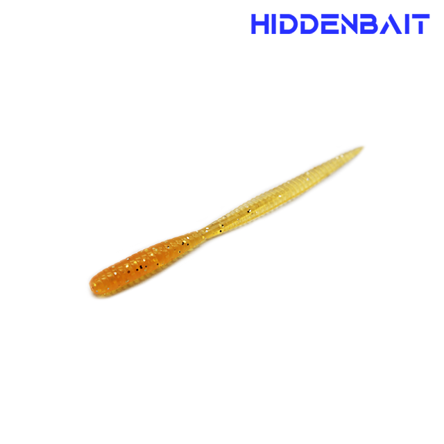 히든베이트 아징리프 아징웜 전갱이루어 볼락웜 소프트베이트 HR016 RED FLAKE, 6.4cm(2.5inch) - 상세 이미지 3