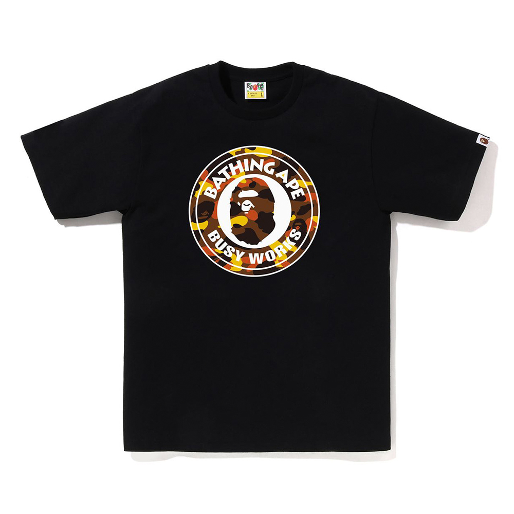 베이프 반팔티 1ST CAMO BUSY WORKS TEE 1L80-110-012 - 상세 이미지 5