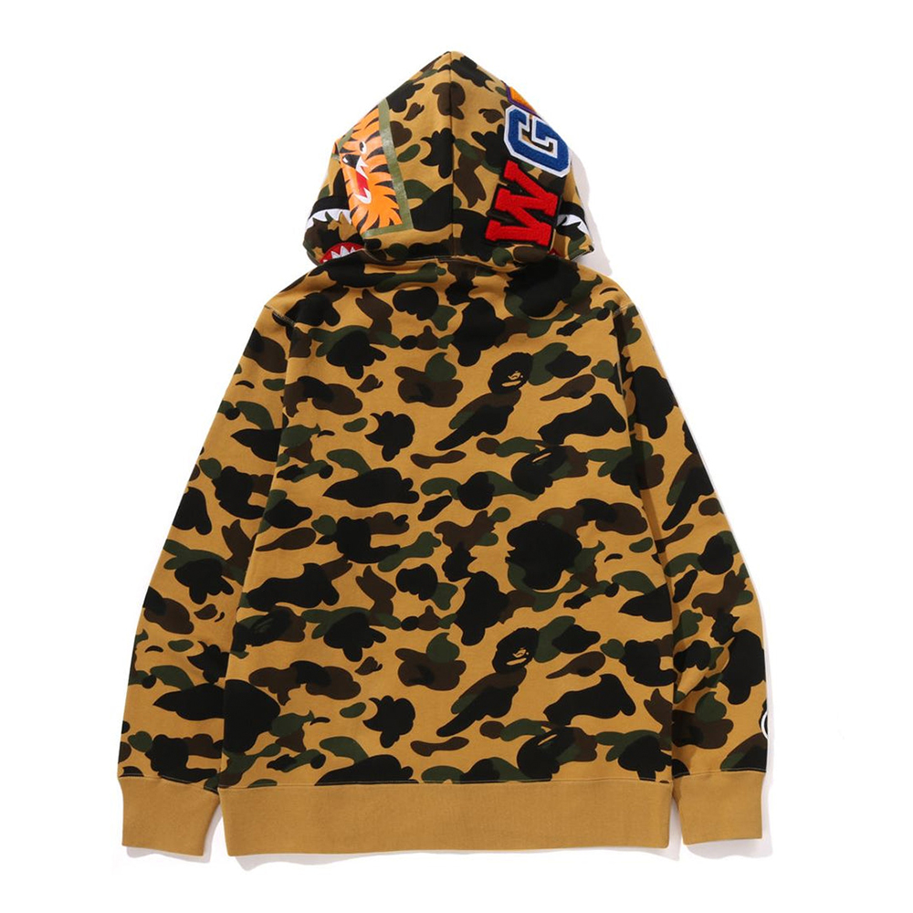 베이프 후드집업 1ST CAMO SHARK FULL ZIP HOODIE 1L80-115-007 - 상세 이미지 5