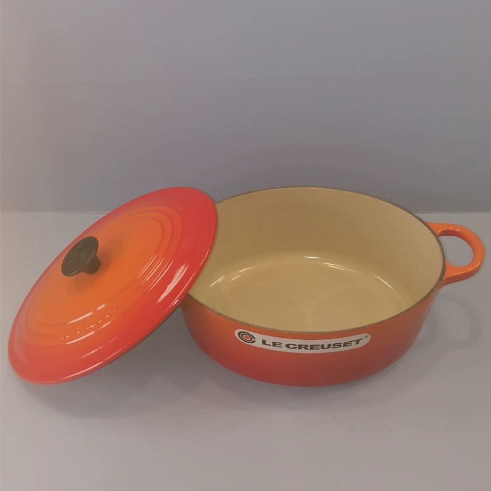 무쇠냄비 주물 파스텔 냄비 홀리시리즈 전골 무쇠 시그니처 A. 25cm 에나멜 철판 - 상세 이미지 4
