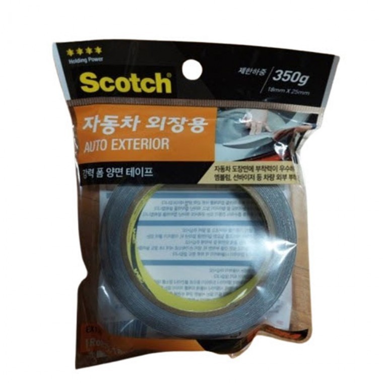 3M EX130 자동차 외장용 강력 폼 양면테이프 차량용양면테이프 강력한양면테이프 자동차양면테이프 - 메인 이미지