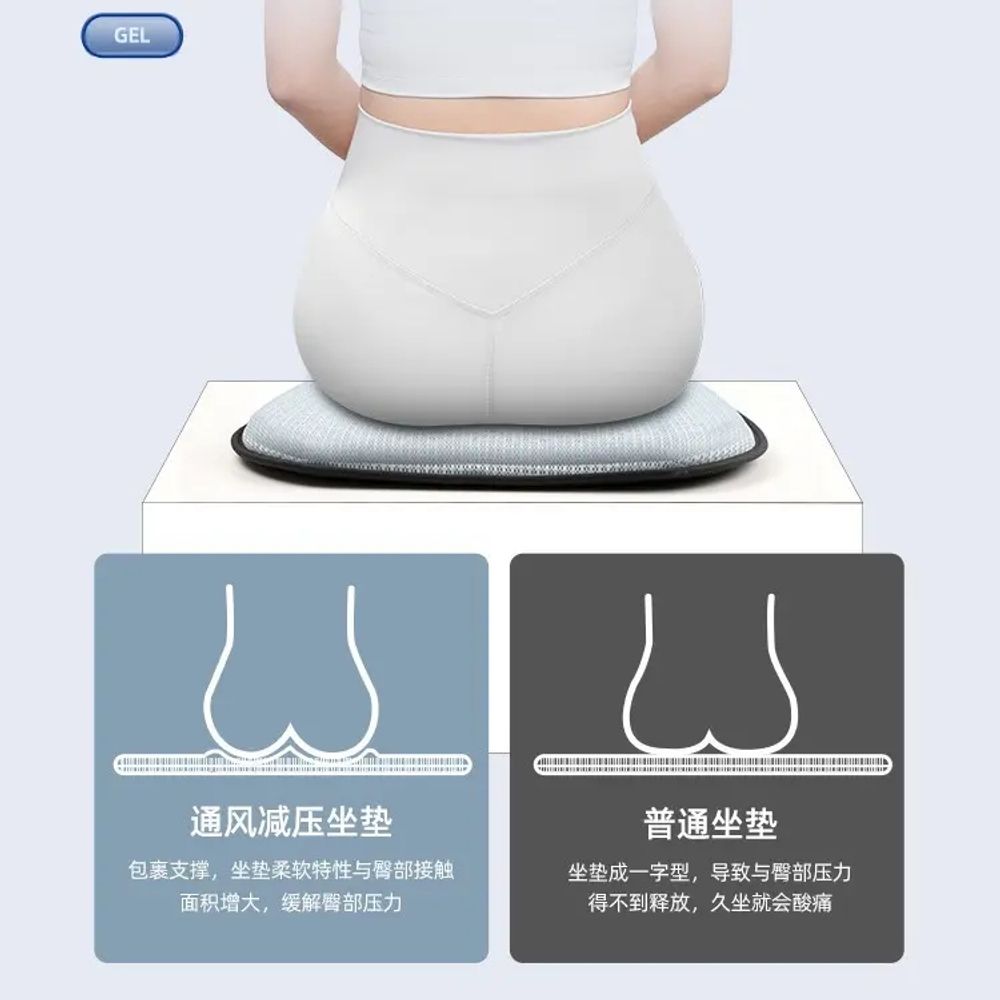 사무실, 차량전용 쿨 매트 자동차 속 A. USB 쿼드 팬 다크 그레이, A. 4545cm - 상세 이미지 5
