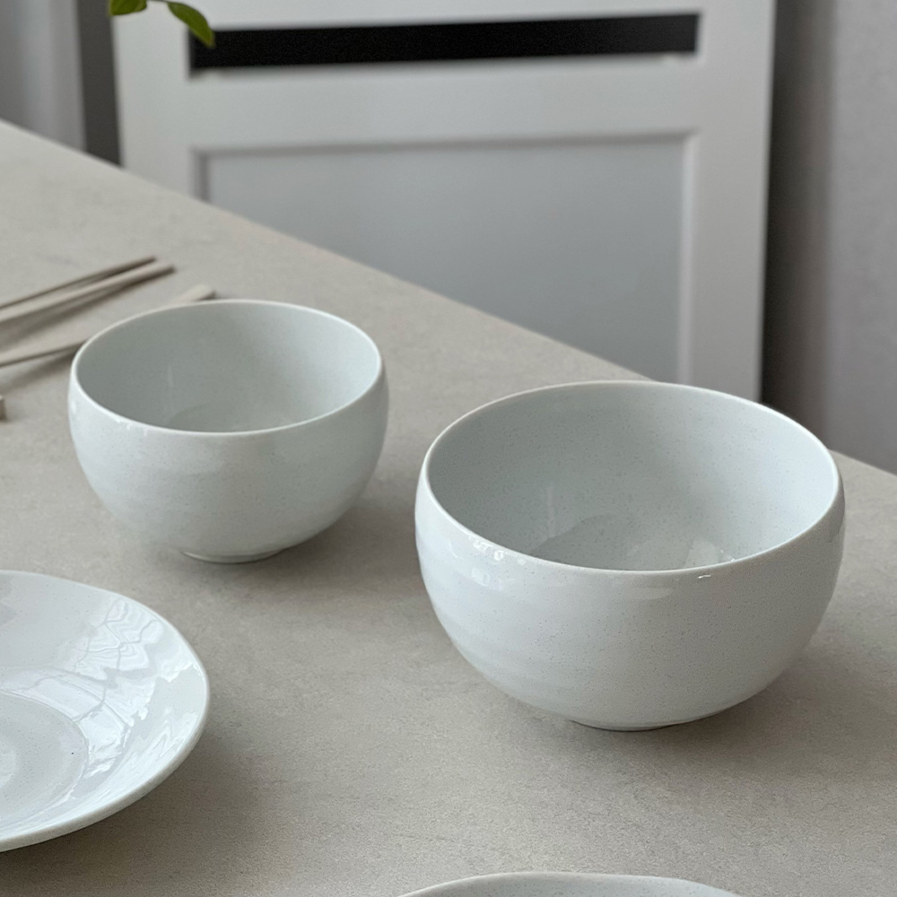 니코트 르블랑 달항아리 밥공기 MADE IN JAPAN - 상세 이미지 4