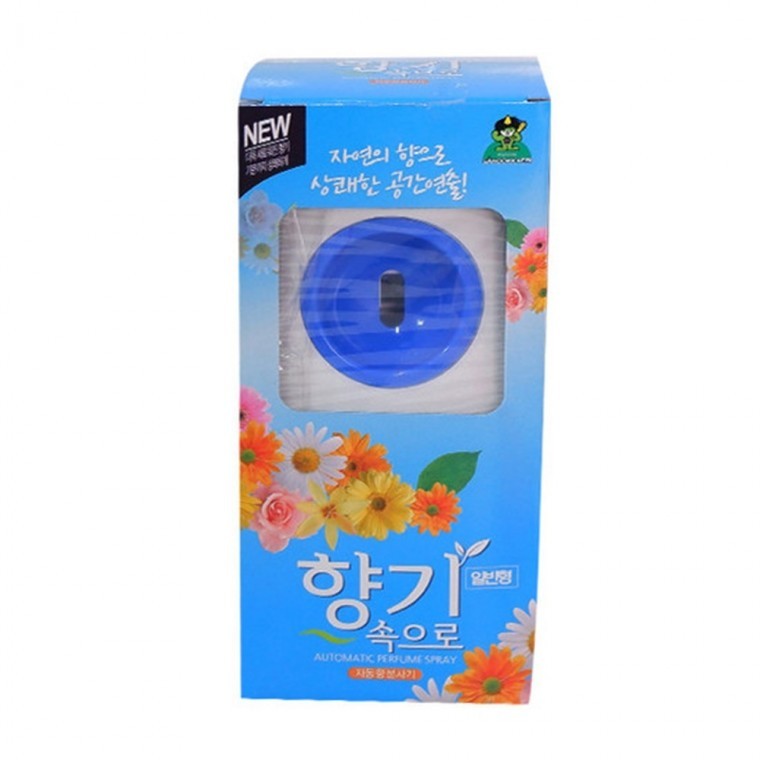 산도깨비 향기속으로 자동 향분사기 일반형 방향제 업소용 화장실 - 메인 이미지