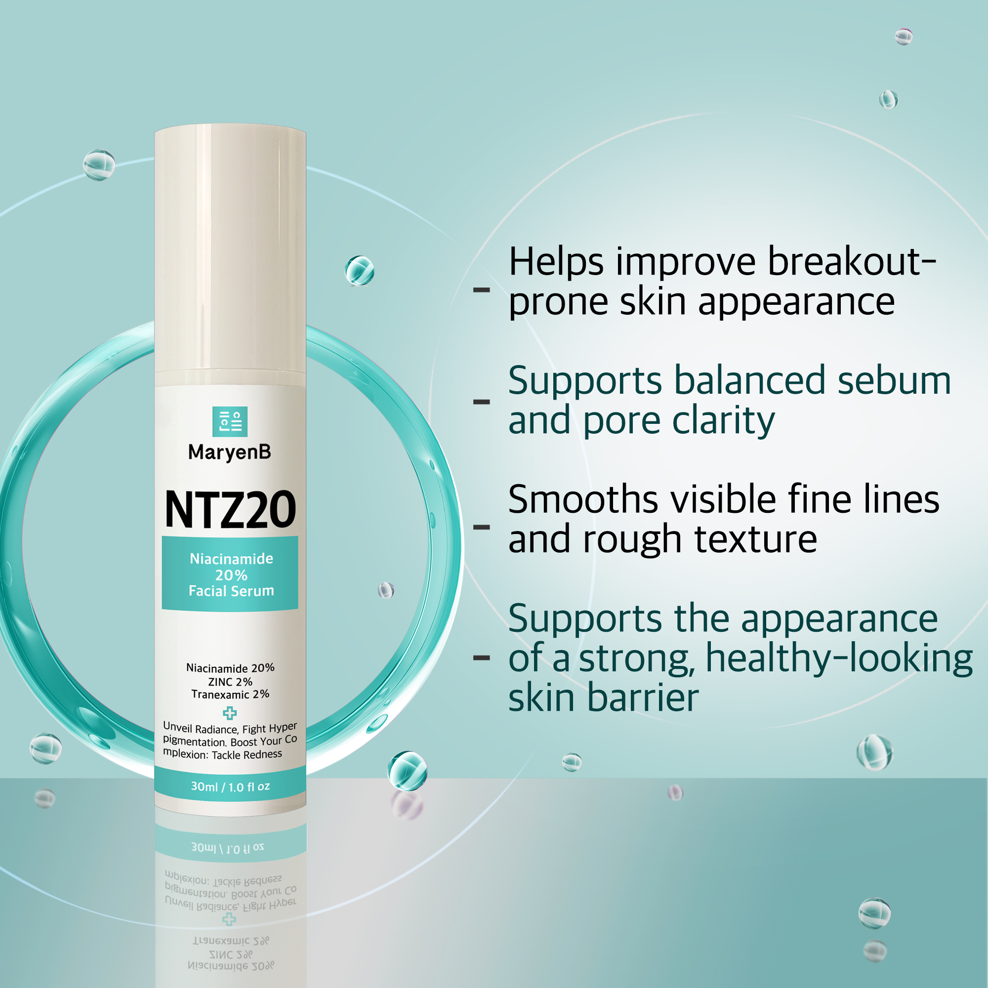 마리앤비 NTZ20 나이아신아마이드 20% 세럼 30ml, 1개 이미지 6