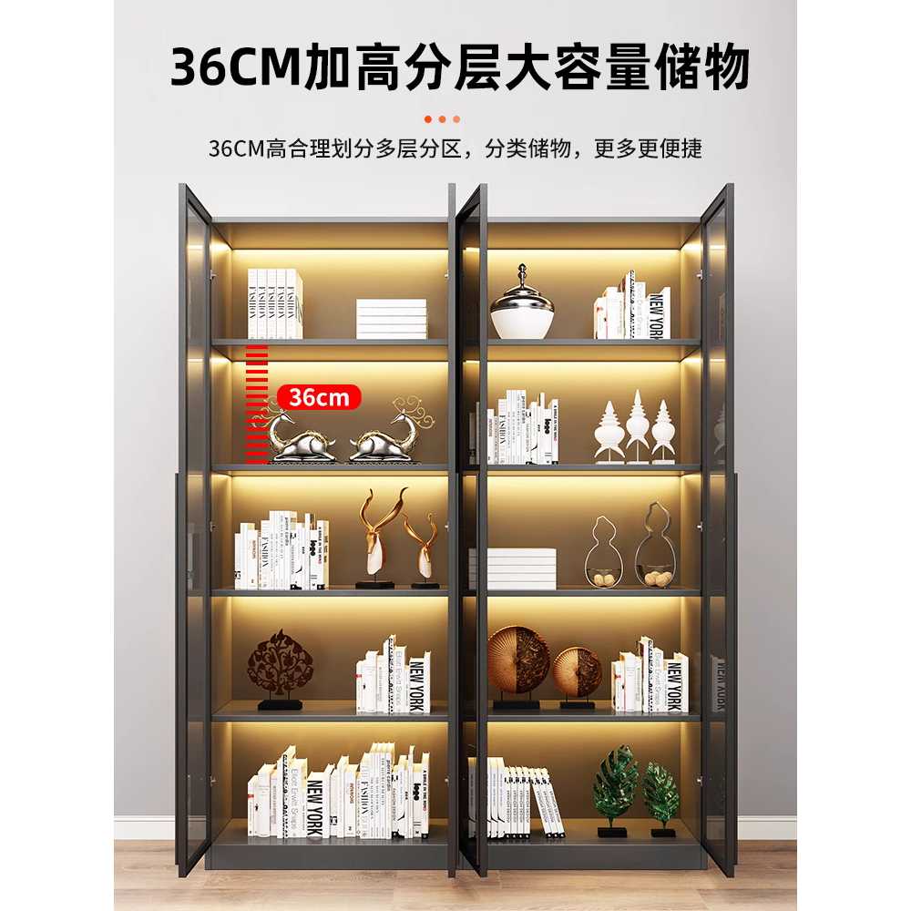 명풍 가방 진열장 수납장 투명 안방 핸드백 침실 거실 40cm - 상세 이미지 5