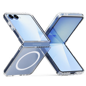 맥앤블랙 2배자력 맥세이프 케이스 핸드폰 범퍼 자석 투명, 갤럭시Z 플립... 개봉기 | 실사용 후기 - 상품 이미지 1