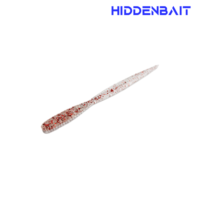히든베이트 아징리프 아징웜 전갱이루어 볼락웜 소프트베이트 HR016 RED FLAKE, 6.4cm(2.5inch) - 상품 이미지