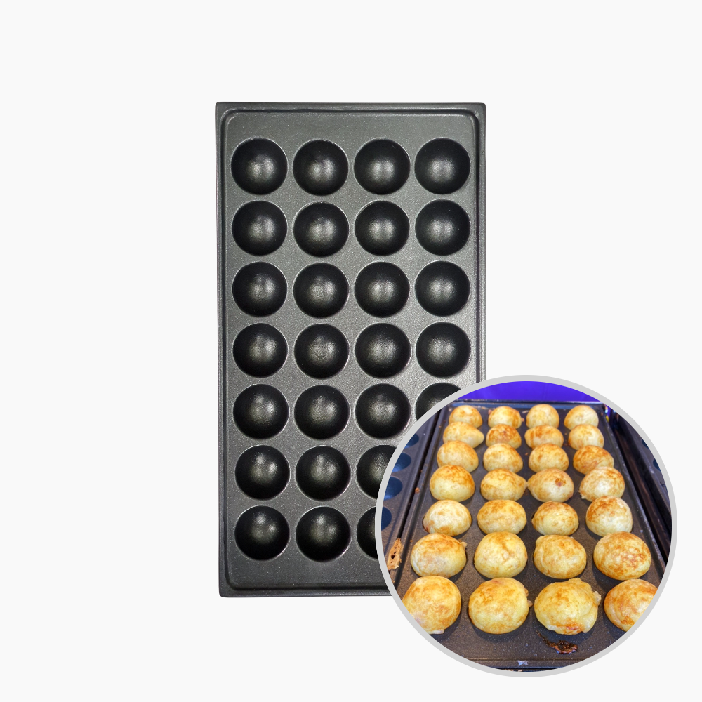 타코야끼 불판 (28구/38mm알/국산) 철판 알미늄판 버너용