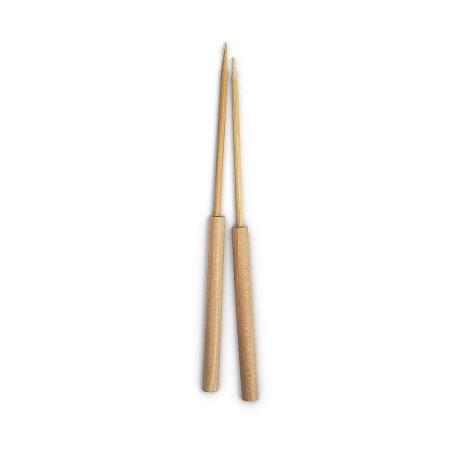 타코야끼 나무송곳 16cm (1쌍/꼬치5개포함) - 상세 이미지 3